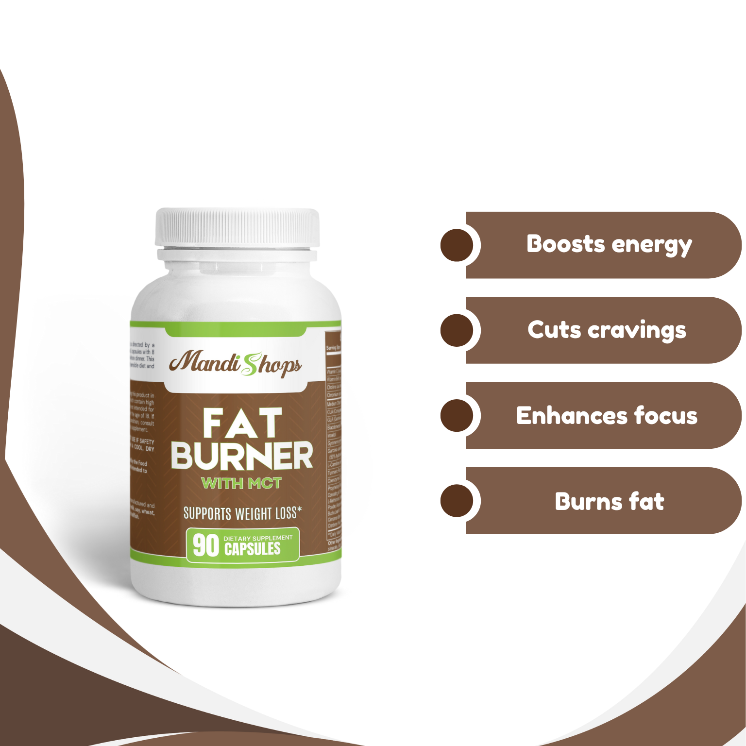 Mandishops Fat Burner with MGT